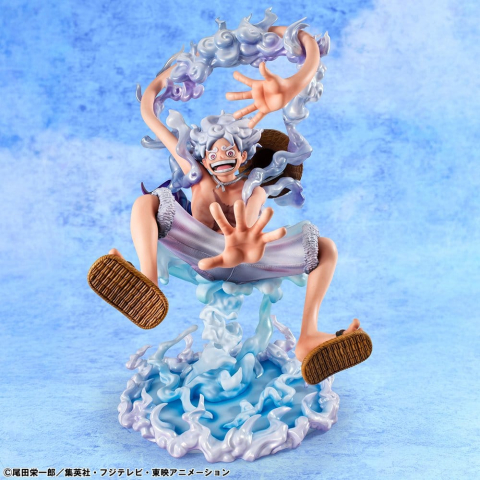 One Piece Portrait.Of.Pirates PVC Figure "Evolutionary History" Monkey D. Luffy "Gear Fifth" 26 cm [18]