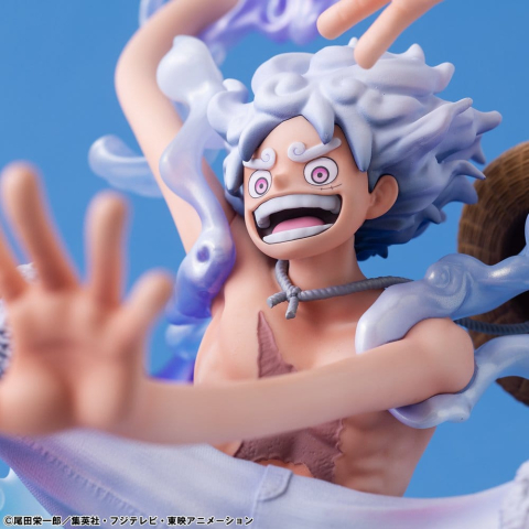 One Piece Portrait.Of.Pirates PVC Figure "Evolutionary History" Monkey D. Luffy "Gear Fifth" 26 cm [7]