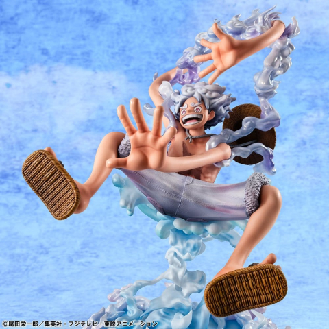 One Piece Portrait.Of.Pirates PVC Figure "Evolutionary History" Monkey D. Luffy "Gear Fifth" 26 cm [5]