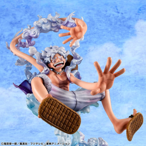 One Piece Portrait.Of.Pirates PVC Figure "Evolutionary History" Monkey D. Luffy "Gear Fifth" 26 cm [3]