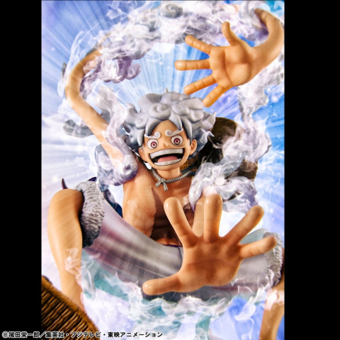 One Piece Portrait.Of.Pirates PVC Figure "Evolutionary History" Monkey D. Luffy "Gear Fifth" 26 cm [15]