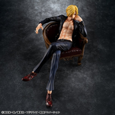One Piece Portrait.Of.Pirates "S.O.C" PVC Figure Sanji Ver.R 14 cm [2]