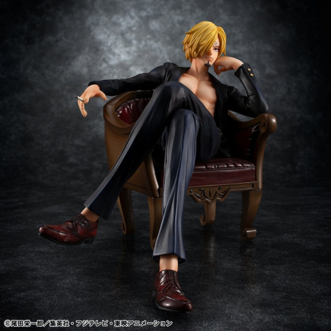 One Piece Portrait.Of.Pirates "S.O.C" PVC Figure Sanji Ver.R 14 cm [10]