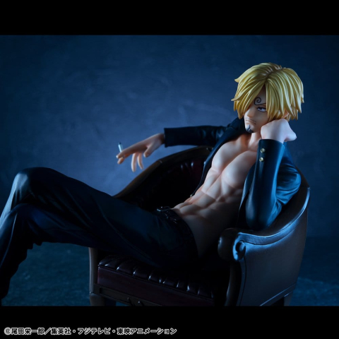 PRECOMENZI - One Piece Portrait.Of.Pirates "S.O.C" PVC Figure Sanji Ver.R 14 cm