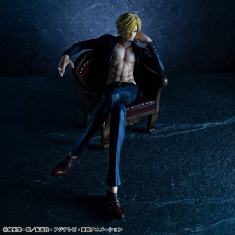 One Piece Portrait.Of.Pirates "S.O.C" PVC Figure Sanji Ver.R 14 cm [6]