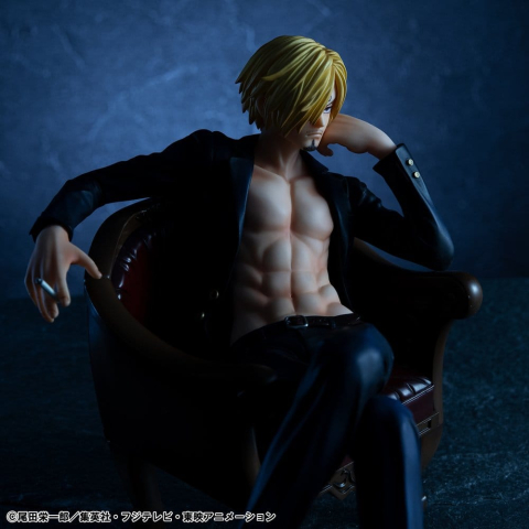 One Piece Portrait.Of.Pirates "S.O.C" PVC Figure Sanji Ver.R 14 cm [9]