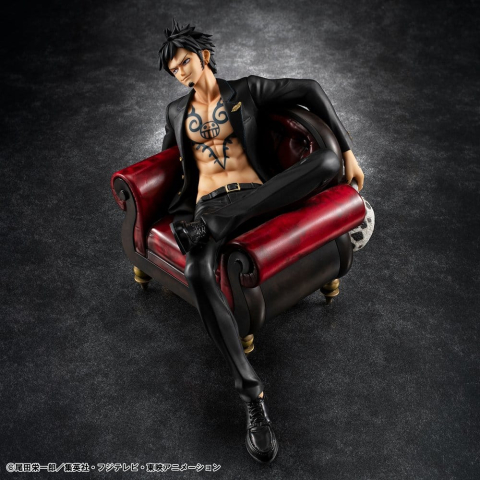 One Piece Portrait.Of.Pirates "S.O.C" PVC Figure Trafalgar Law Ver.R [10]