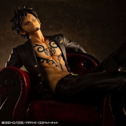 One Piece Portrait.Of.Pirates "S.O.C" PVC Figure Trafalgar Law Ver.R [3]