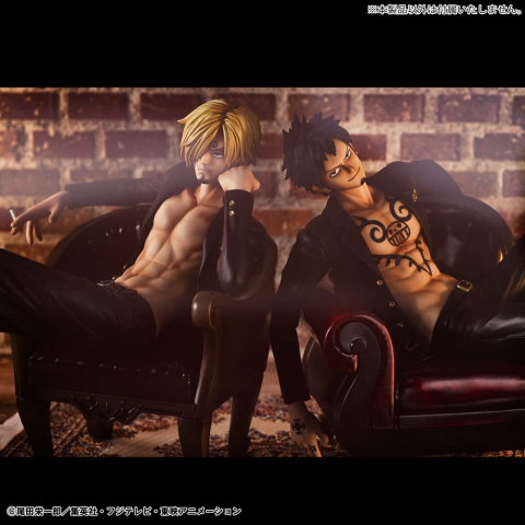 One Piece Portrait.Of.Pirates "S.O.C" PVC Figure Trafalgar Law Ver.R [6]