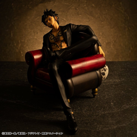 One Piece Portrait.Of.Pirates "S.O.C" PVC Figure Trafalgar Law Ver.R [1]