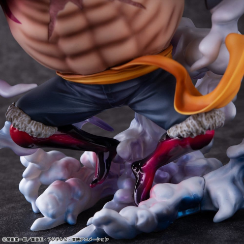 One Piece Portrait.Of.Pirates SA-Maximum PVC Figure Monkey D. Luffy Gear 4 Bounce-Man 10th Limited Ver. 30 cm [9]