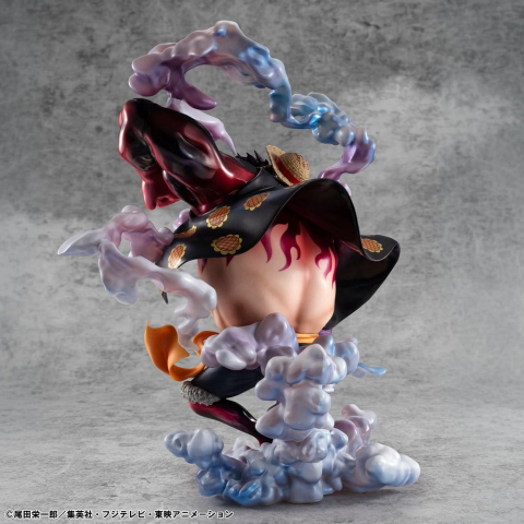 One Piece Portrait.Of.Pirates SA-Maximum PVC Figure Monkey D. Luffy Gear 4 Bounce-Man 10th Limited Ver. 30 cm [18]