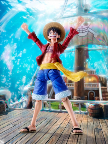 One Piece S.H.Figuarts Action Figure Monkey D. Luffy -Two Years Later- 15 cm [6]