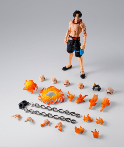 One Piece S.H. Figuarts Action Figure Portgas D. Ace -Marineford- 16 cm [7]