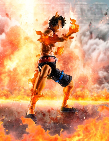 One Piece S.H. Figuarts Action Figure Portgas D. Ace -Marineford- 16 cm [9]