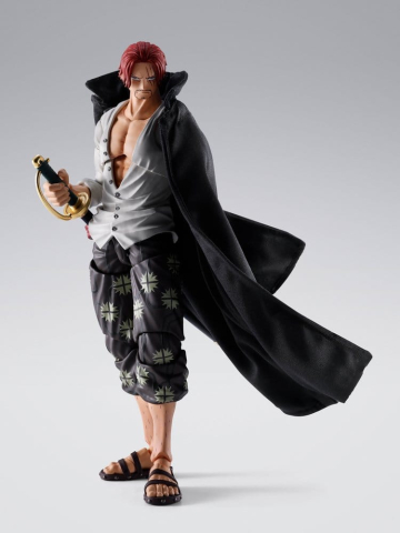 One Piece S.H.Figuarts Action Figure Shanks -Marineford- 17 cm [8]