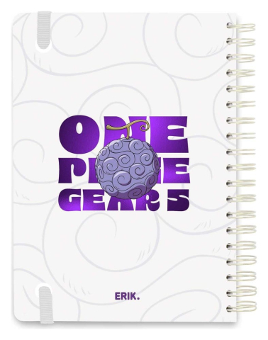 One Piece School Diary weekly planner 2026/2027 Gear 5 A5 [1]