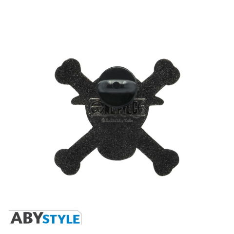 One Piece Skull Pin ABYstyle Straw Hat Crew Metal [2]
