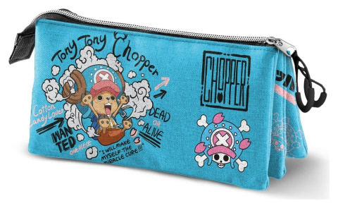 Manga & Anime - One Piece Triple Pencil Case Chopper