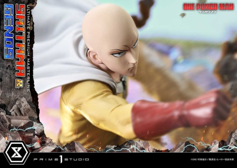 One-Punch Man Premium Masterline Series Statue 1/4 Saitama & Genos 73 cm [18]