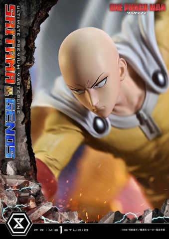 One-Punch Man Premium Masterline Series Statue 1/4 Saitama & Genos 73 cm [10]