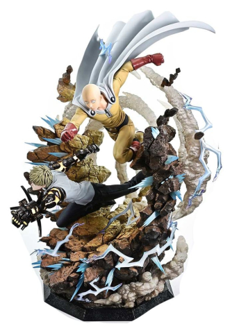 Collectibles - One-Punch Man Premium Masterline Series Statue 1/4 Saitama & Genos 73 cm