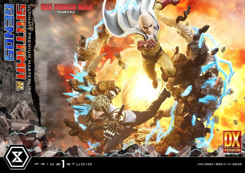 One-Punch Man Premium Masterline Series Statue 1/4 Saitama & Genos Deluxe Version 73 cm [3]