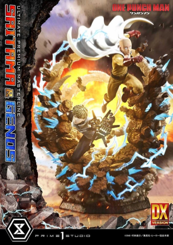 One-Punch Man Premium Masterline Series Statue 1/4 Saitama & Genos Deluxe Version 73 cm [2]