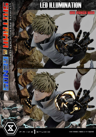 One-Punch Man Premium Masterline Series Statue 1/4 Saitama & Genos Deluxe Version 73 cm [11]