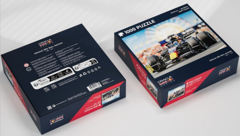 Casa si Cadouri - Oracle Red Bull Racing Puzzle 2026 - Max Verstappen 48 x 66 cm (1000 Pieces)