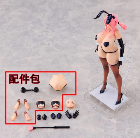 Original Character Action Figure 1/12 Reverse Bunny Girl Nicole Optional Part Set [5]