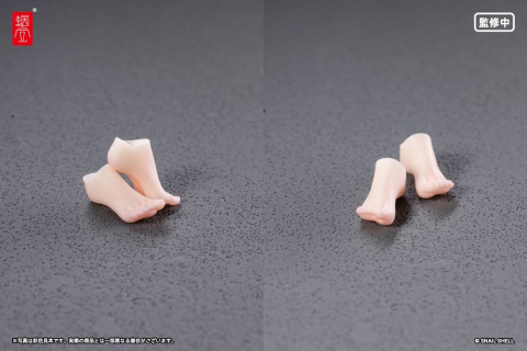 PRECOMENZI - Original Character Action Figure Parts 1/12 RPGEX-06 Adventurer Snail Foot Parts