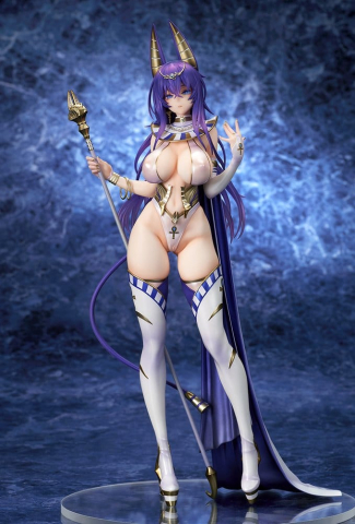 Adult/Hentai - Original Character DISH PVC Figure 1/7 Original Priestess Space Shibuna 28 cm