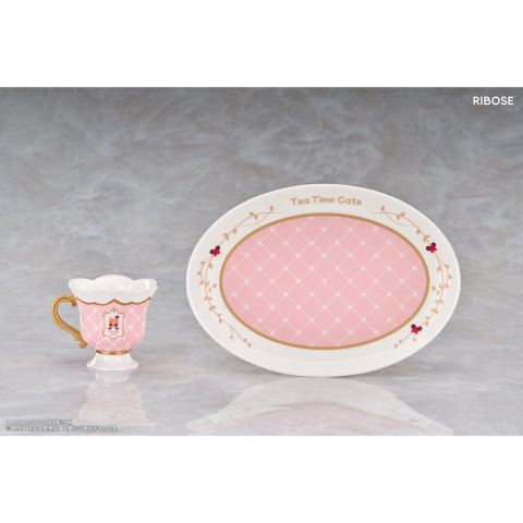 Original Character DLC Series PVC Figure Tea Time Cats Orange Cat 10 cm [7]