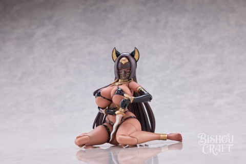 PRECOMENZI - Original Character Isekai Emaki Action Figure 1/12 Egyptian Goddess Bastet 18 cm
