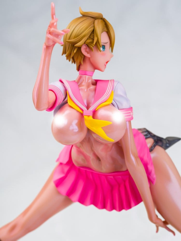 Original Character Mahou Shoujo Series Statue 1/6 Rui Asuka Pink Summer Sailor Ver. Illustration by Raita 29 cm [15]