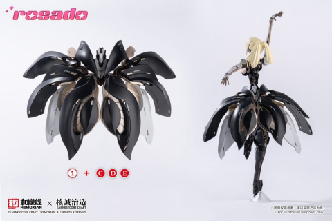 Original Character Plastic Kit 1/10 Rosado Project RS-03 Starflower Lily MK3 20 cm [18]
