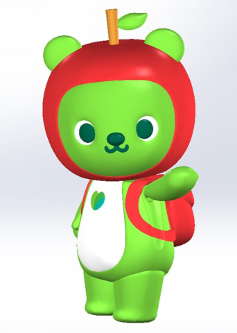 Original Character Plastic Model Kit Arukuma 10 cm [3]