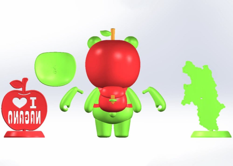 Original Character Plastic Model Kit Arukuma 10 cm [11]