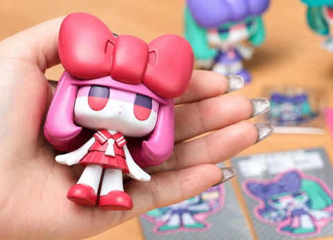 Original Character Plastic Model Kit TIYOKO: Strawberry Color 8 cm [5]