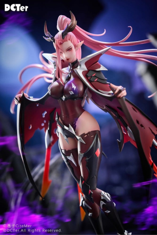 Original Character PU Figure 1/7 Heslion Draco Bellatrix Feminina 27 cm [8]