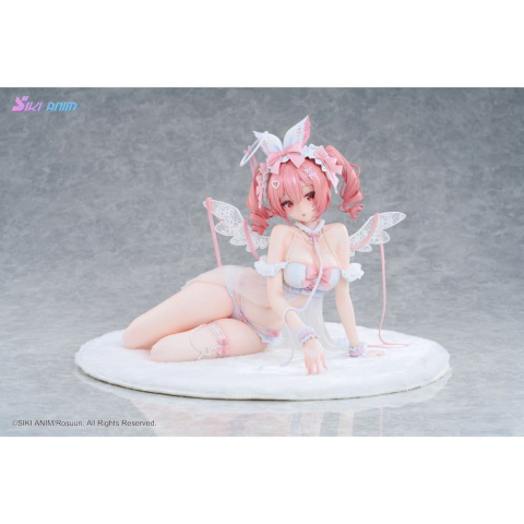 Collectibles - Original Character PVC Figure 1/4 White Rabbit Rosu Angel Ver. Illustrated by Rosuuri Bonus Edition 23 cm