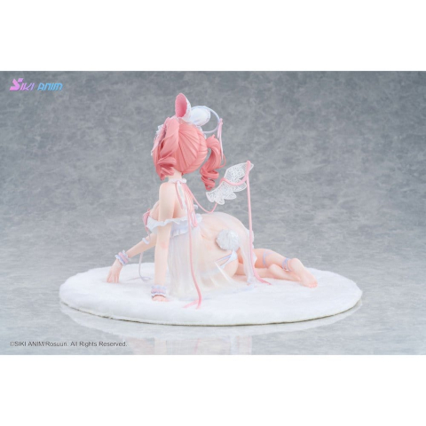 Original Character PVC Figure 1/4 White Rabbit Rosu Angel Ver. Illustrated by Rosuuri Bonus Edition 23 cm [2]