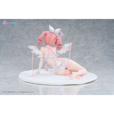 Original Character PVC Figure 1/4 White Rabbit Rosu Angel Ver. Illustrated by Rosuuri Bonus Edition 23 cm [1]