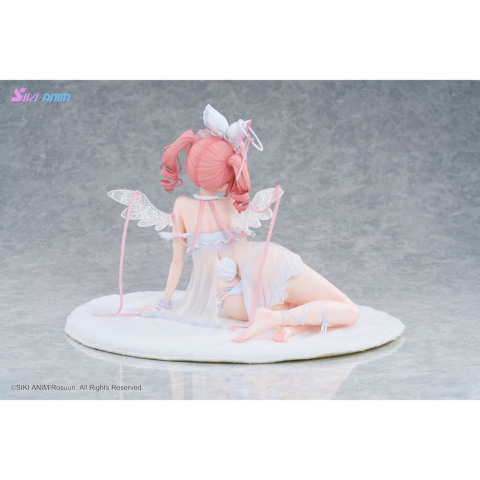 Original Character PVC Figure 1/4 White Rabbit Rosu Angel Ver. Illustrated by Rosuuri Bonus Edition 23 cm [3]