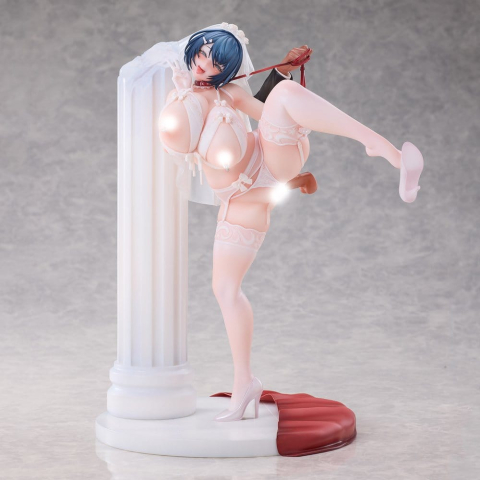 Adult/Hentai - Original Character PVC Figure 1/6 Bride Kokomi Illustration by Hyouuma 27 cm