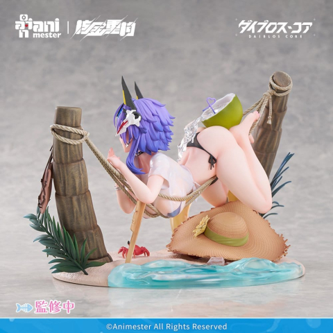 Original Character PVC Figure 1/6 Bright Summer Barbera·Red illustration by DaiblosCore 14 cm [12]