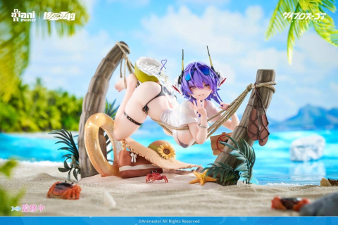 Original Character PVC Figure 1/6 Bright Summer Barbera·Red illustration by DaiblosCore 14 cm [8]