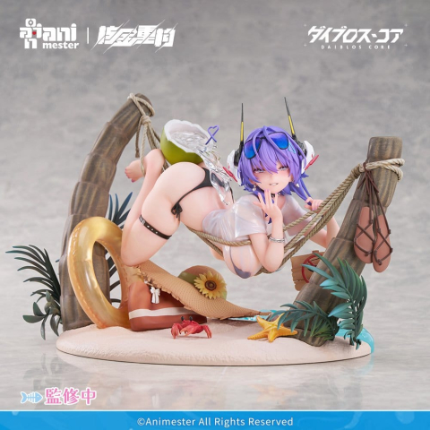 Original Character PVC Figure 1/6 Bright Summer Barbera·Red illustration by DaiblosCore 14 cm [11]