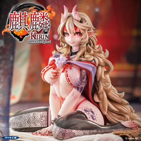 Adult/Hentai - Original Character PVC Figure 1/6 Kirin Honne 17 cm
